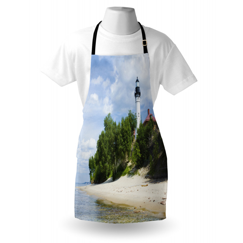 Lighthouse at Beach Apron