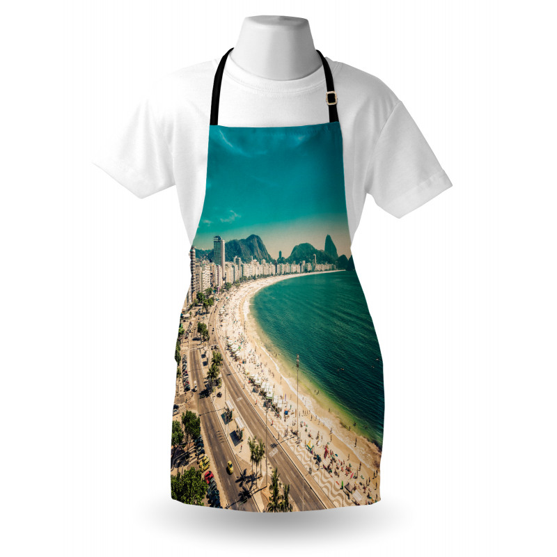 Copacabana Beach Art Apron