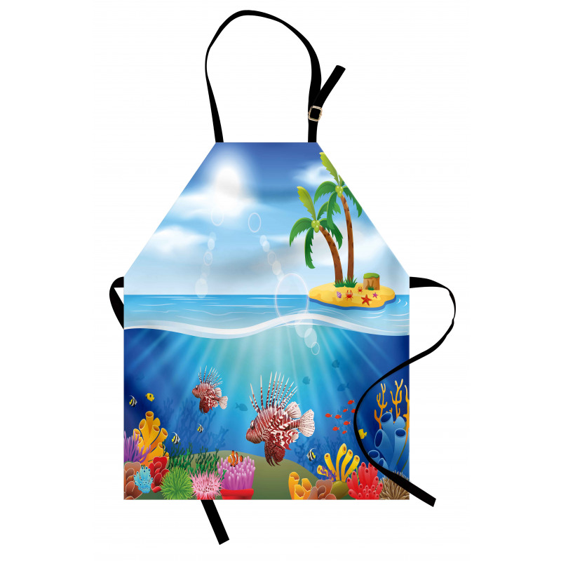 Lionfish and Coral Reefs Apron