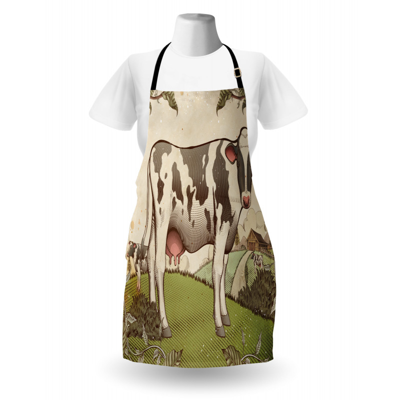 Dairy Cattle Farmland Apron