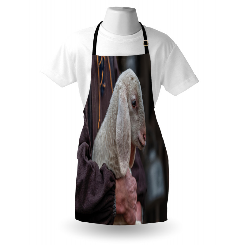 Baby Lamb Old Man Apron