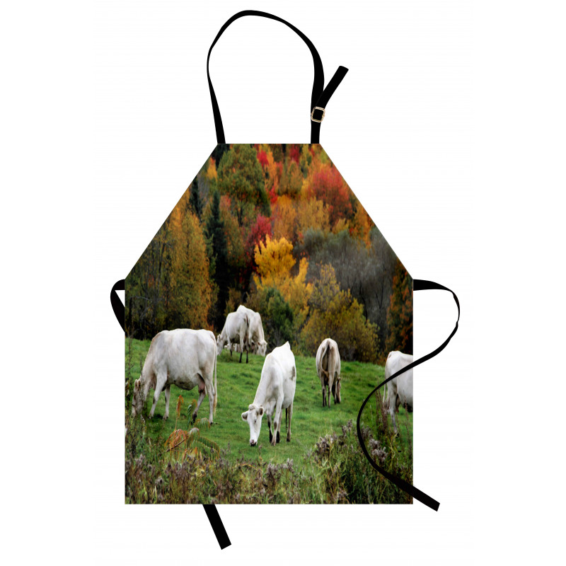 Cows on Autumn Hill Apron