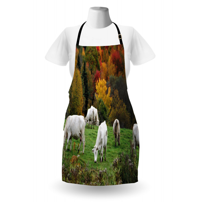 Cows on Autumn Hill Apron