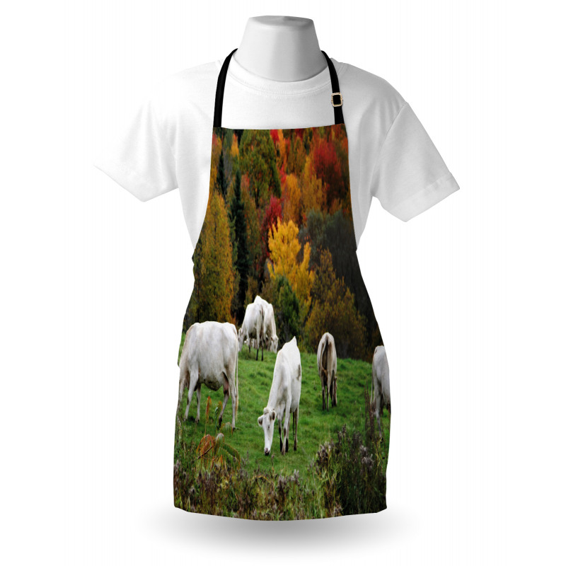 Cows on Autumn Hill Apron