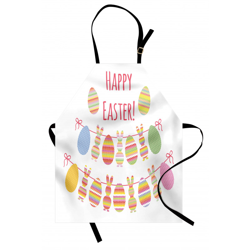 Happy Rabbit Bunting Apron