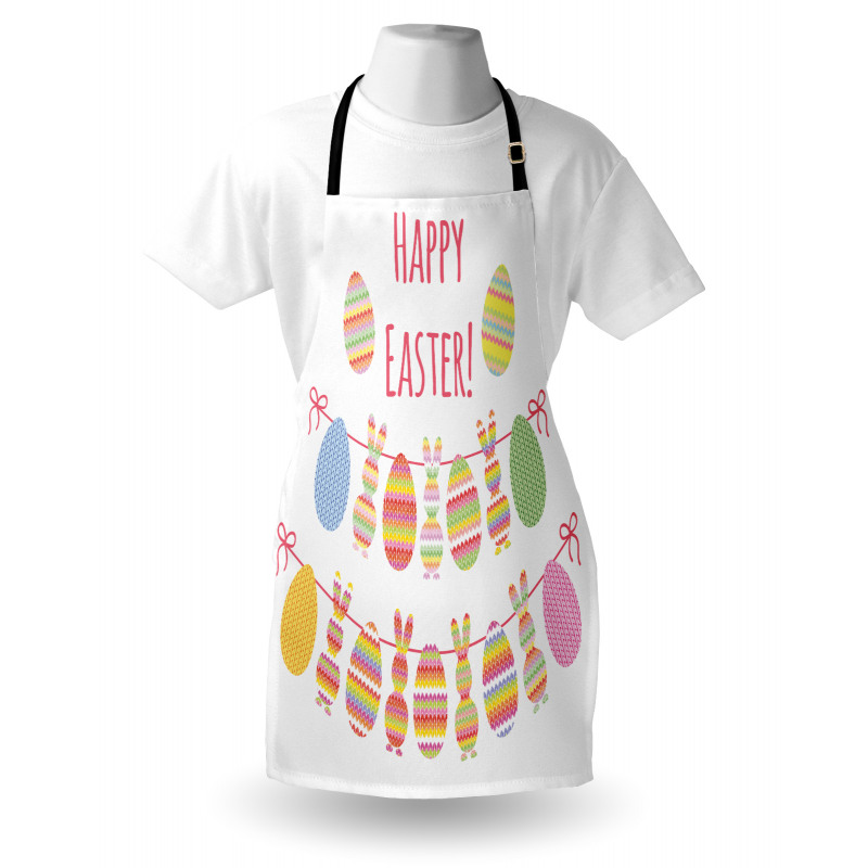 Happy Rabbit Bunting Apron