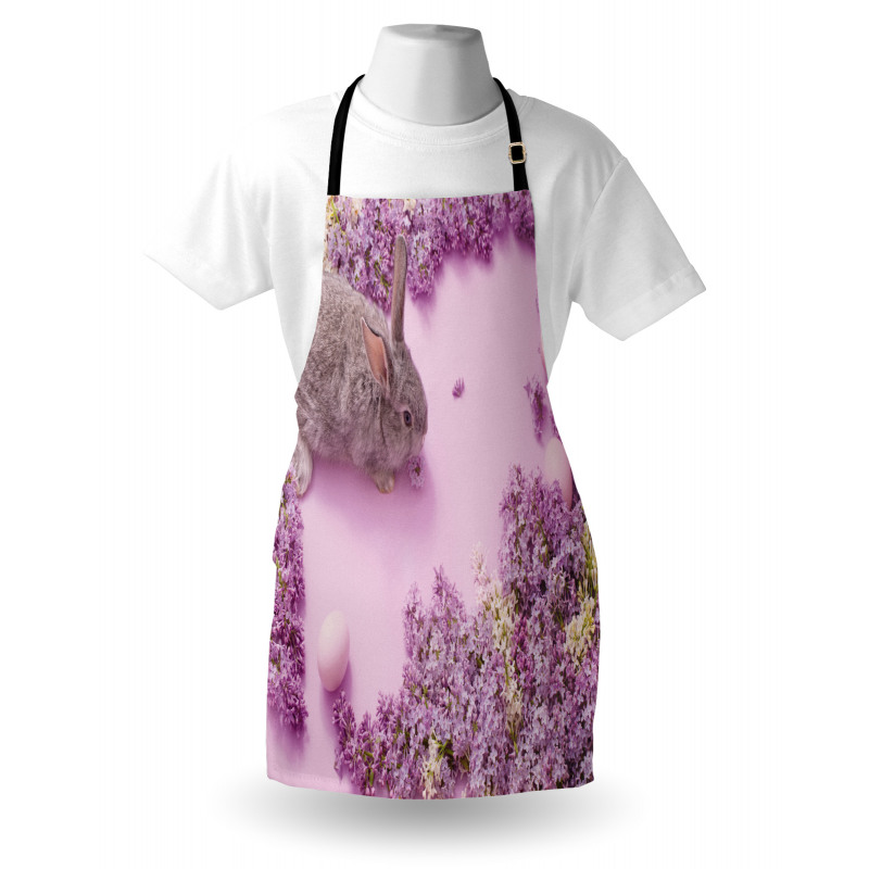 Rabbit Lilac Blossom Apron