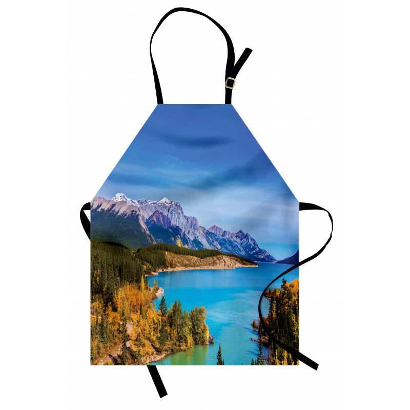 Abraham Lake Shore Photo Apron