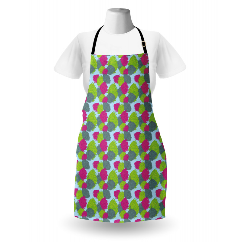 Tropic Plant Botany Leaves Apron