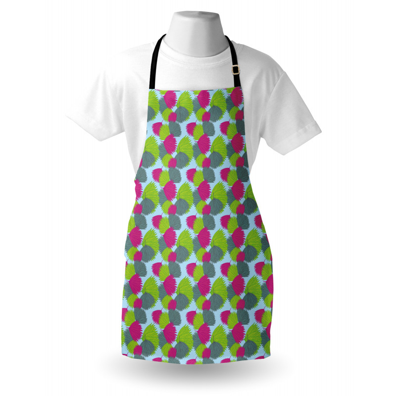 Tropic Plant Botany Leaves Apron