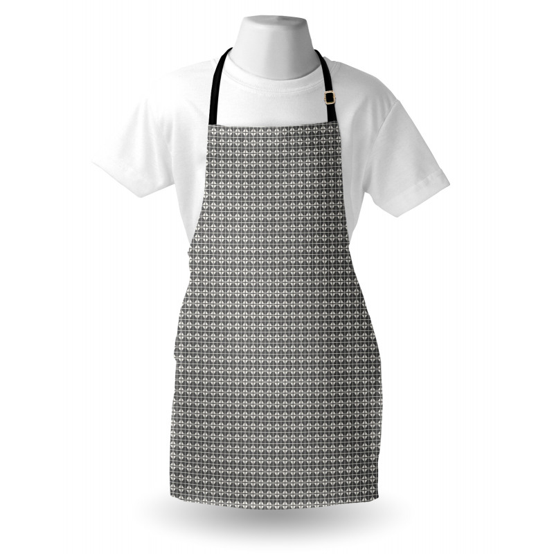 Lines Squares and Rounds Apron