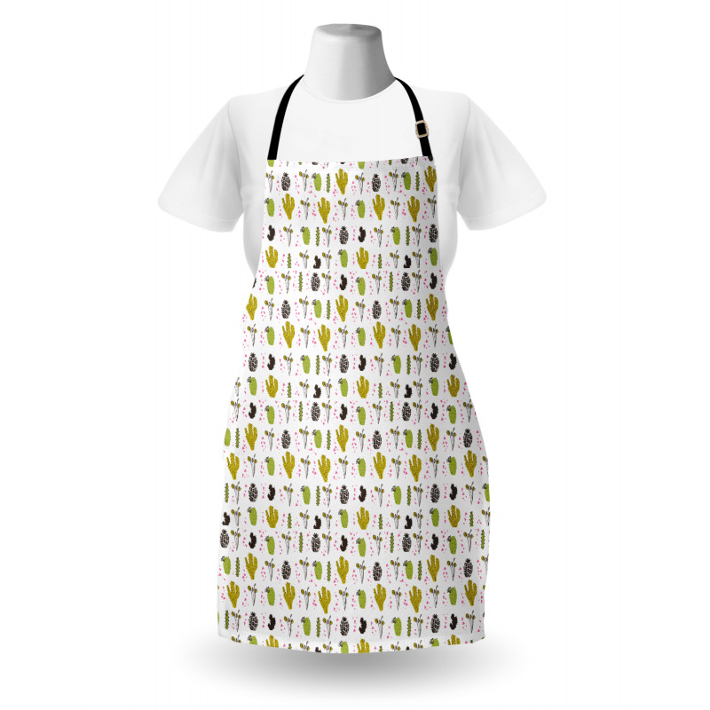 Botanical Little Triangles Apron