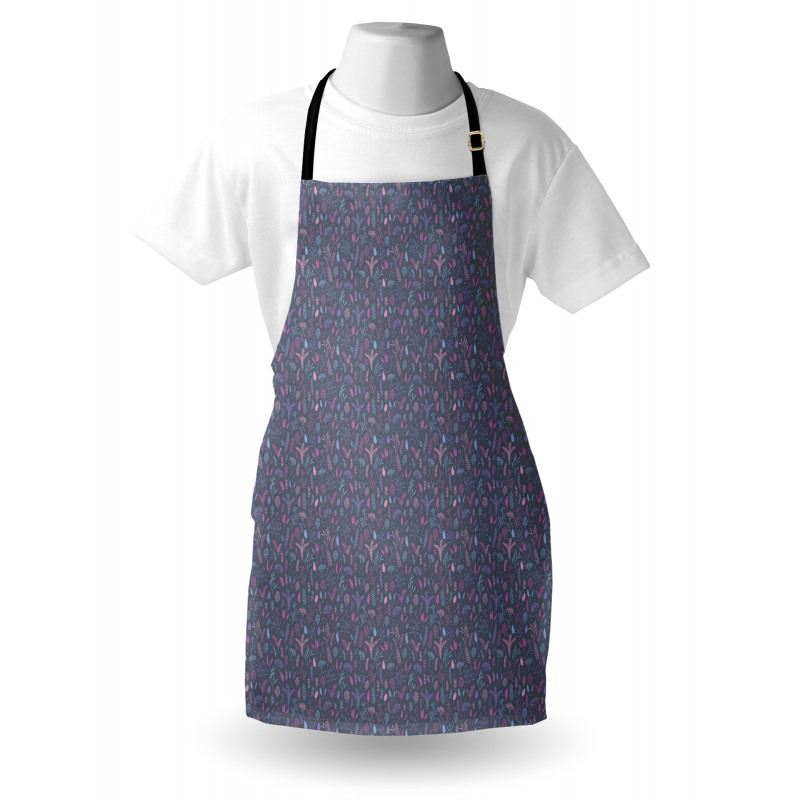 Modern Botany in Tones Apron