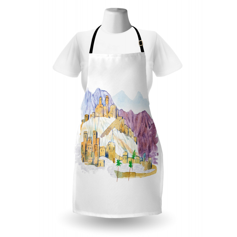 Desert City Art Apron