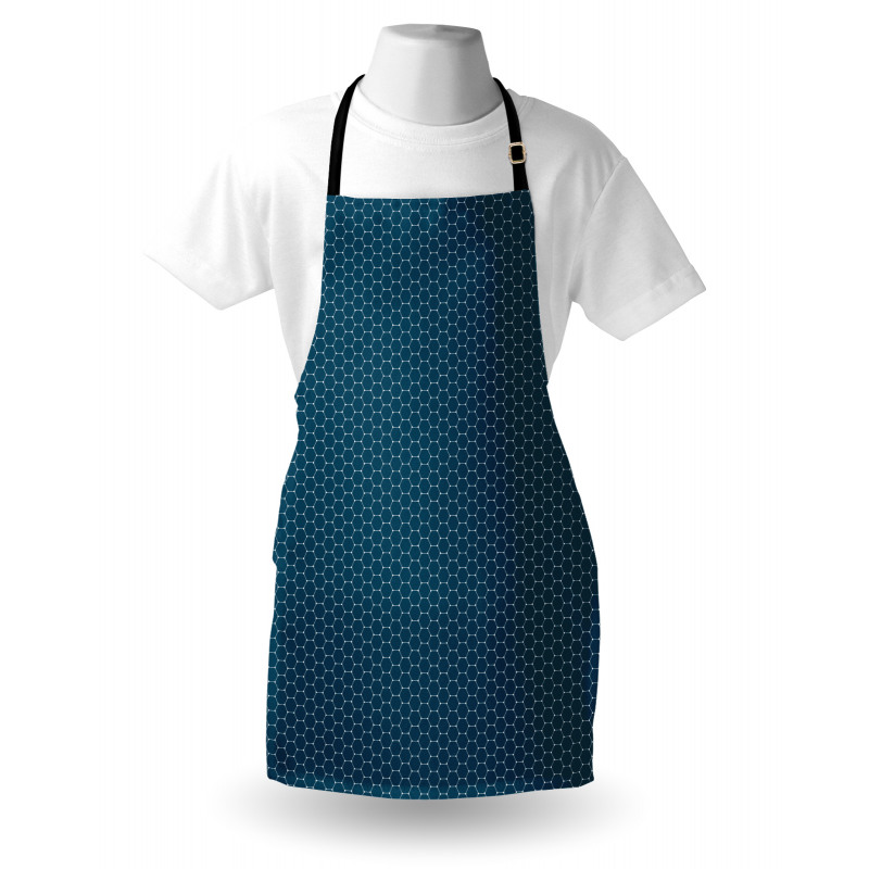 Hexagons with Dot Edges Apron