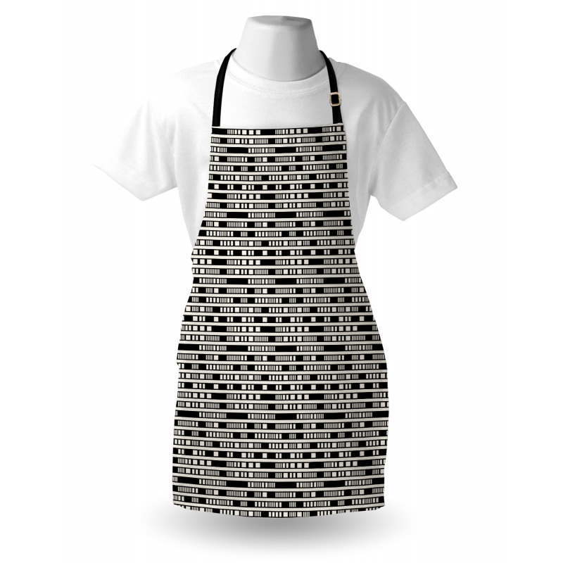 Modern Rectangle and Lines Apron