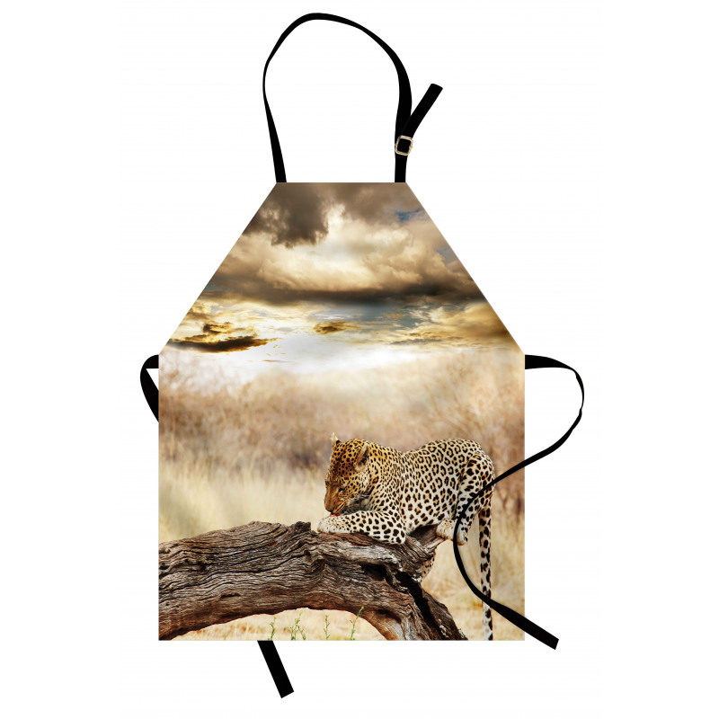 Wild Leopard Apron