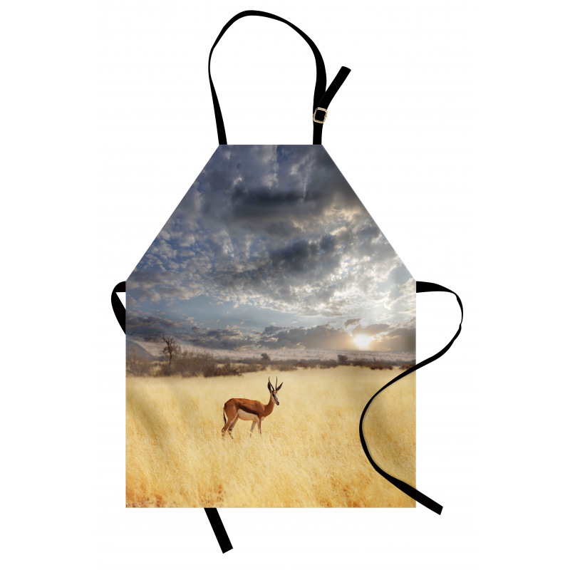 Antelope in Tranquil Nature Apron