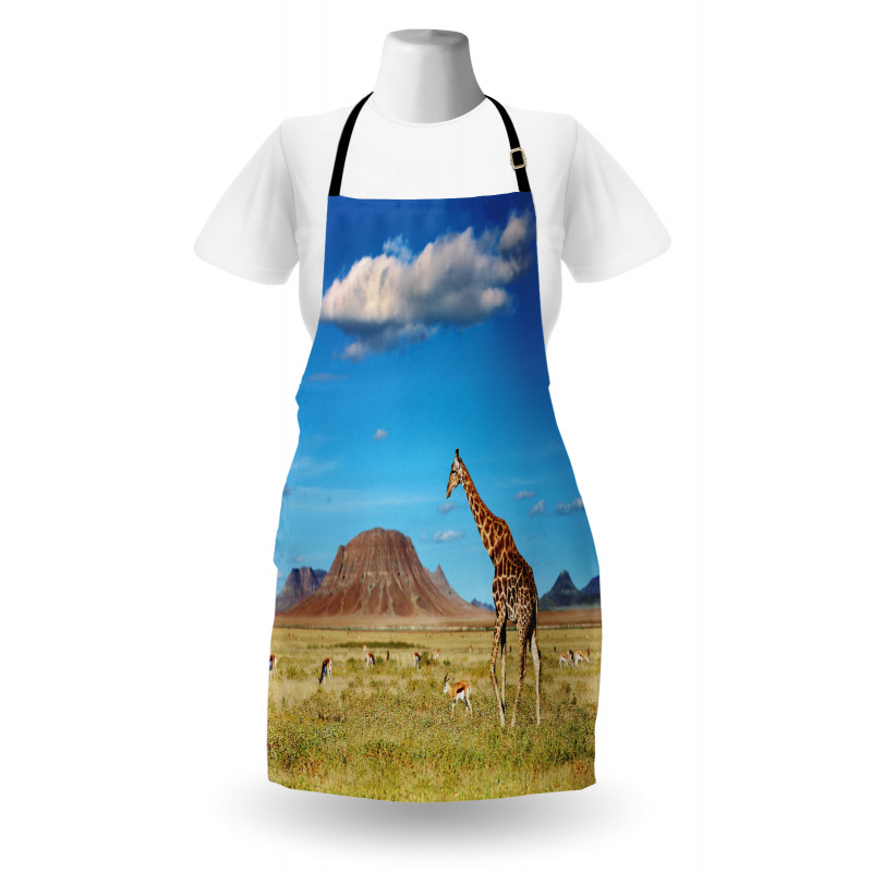 Savanna Giraffes Apron