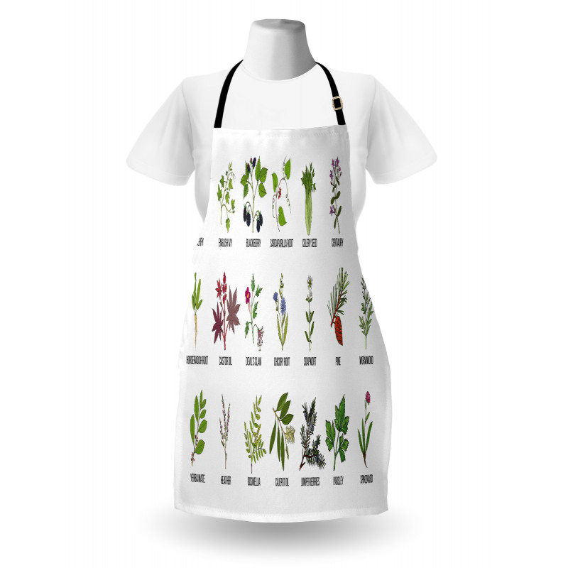 Natural Treatment Infographic Apron