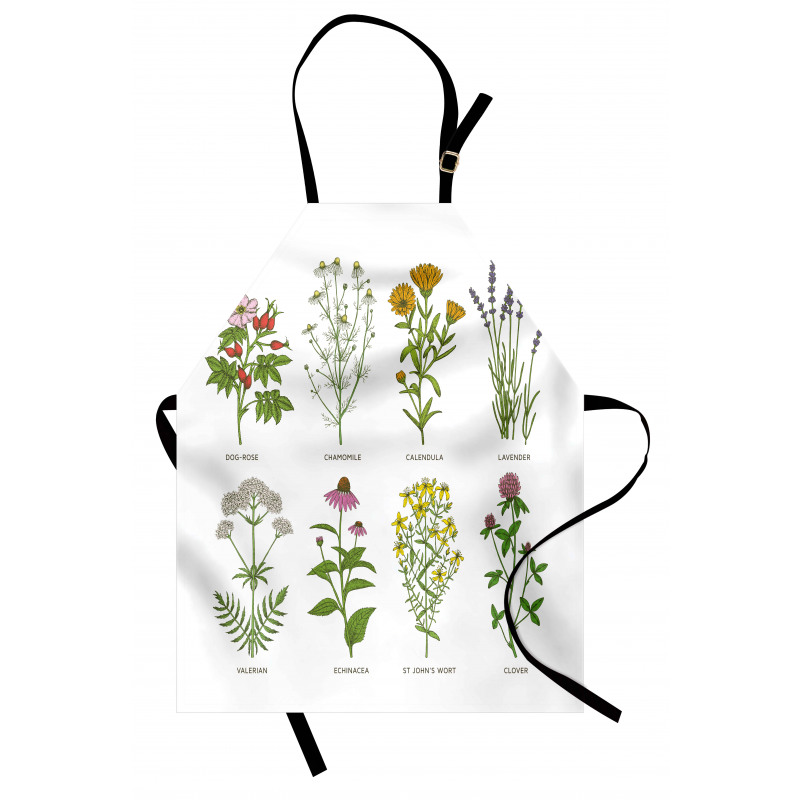 Natural Cosmetics Flowers Apron