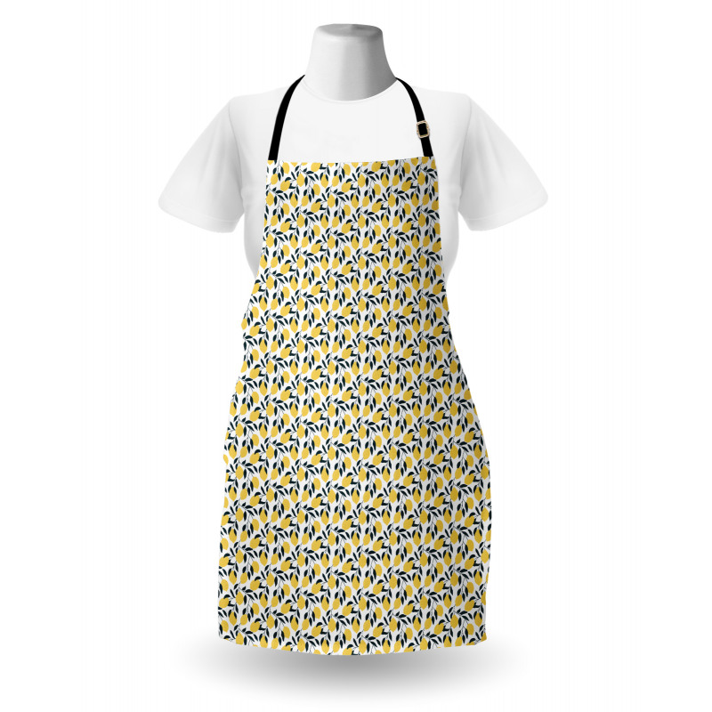 Repetitive Citrus Fruits Apron