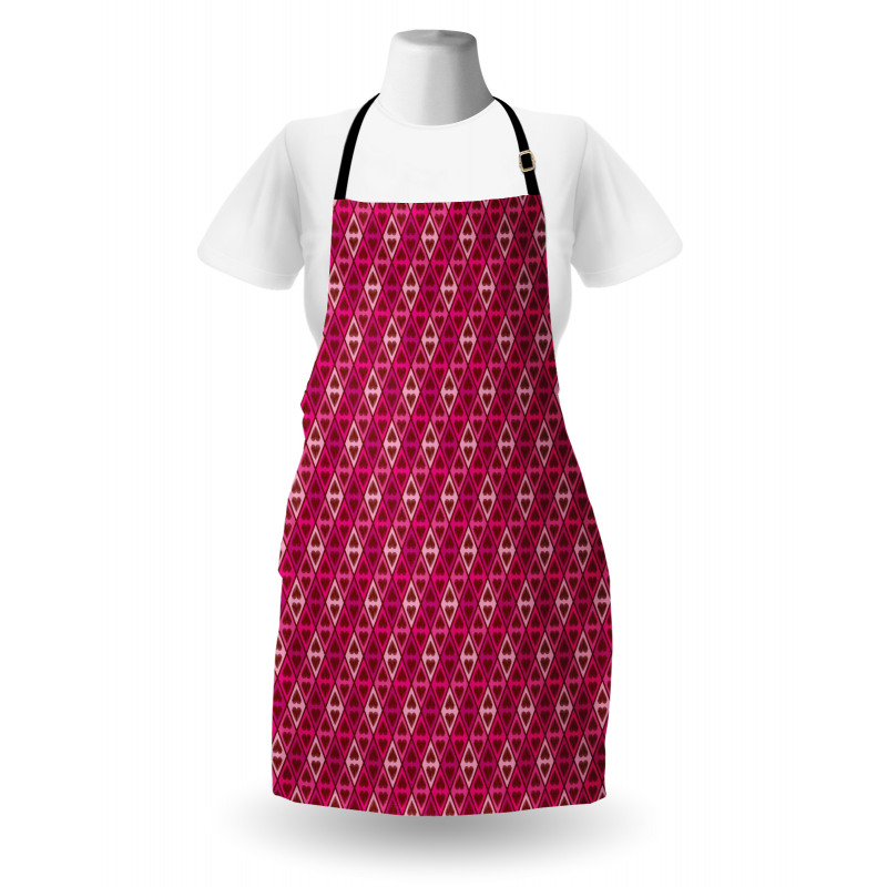 Feminine Sketchy Hearts Apron