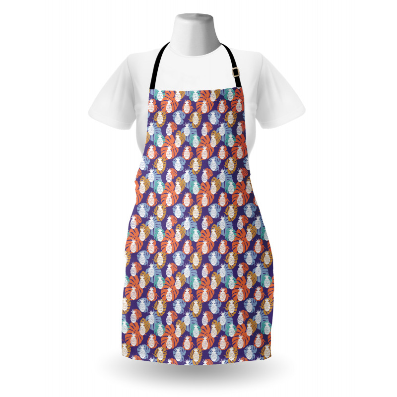 Exotic Pineapples Leaves Apron