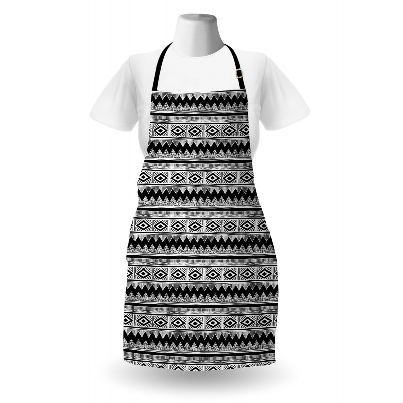 Zİgzags Native Details Apron