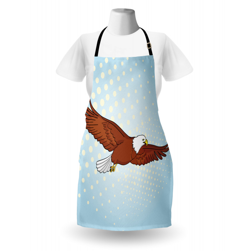 Pop Art Comic Falcon Bird Apron