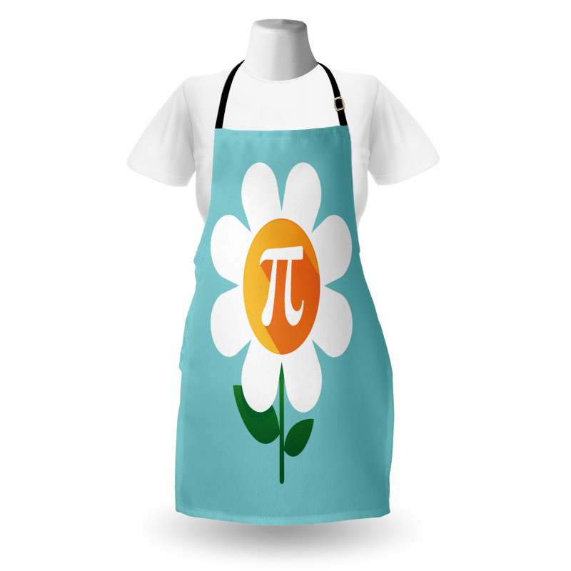 Number on Cartoon Daisy Apron