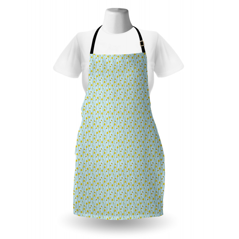 Cartoonish Daffodils Apron