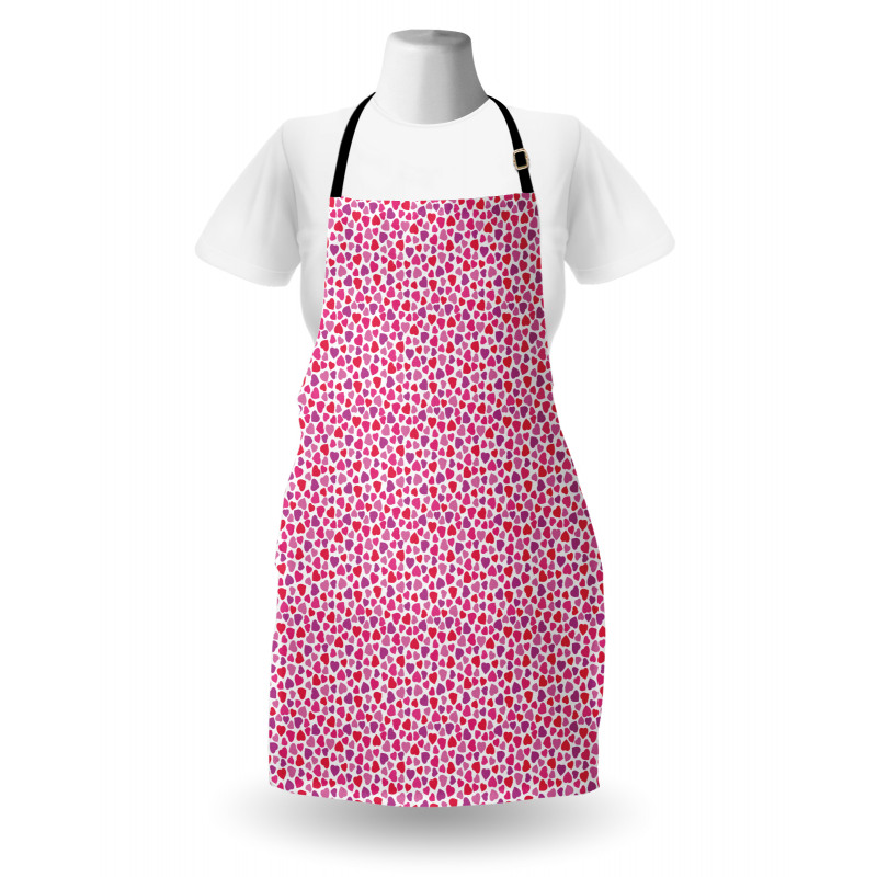 Simple Love Hearts Apron