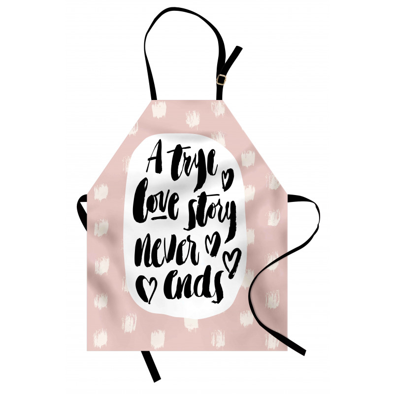 Love Story Saying Apron