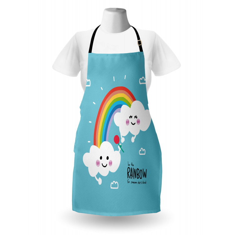 Be Rainbow Someone Saying Apron