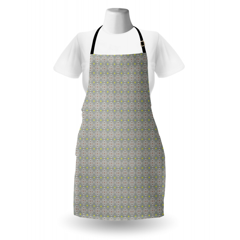 Pastel Abstract Mosaic Tile Apron