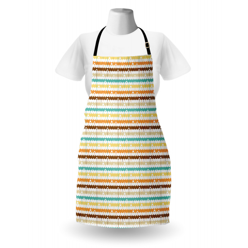 Geometrical Rounded Ornate Apron