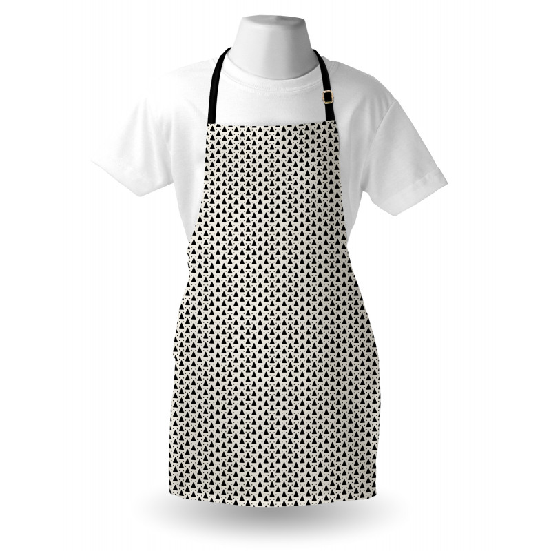 Simple Dots and Triangles Apron