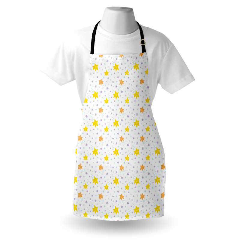 Happy Pastel Stars Apron