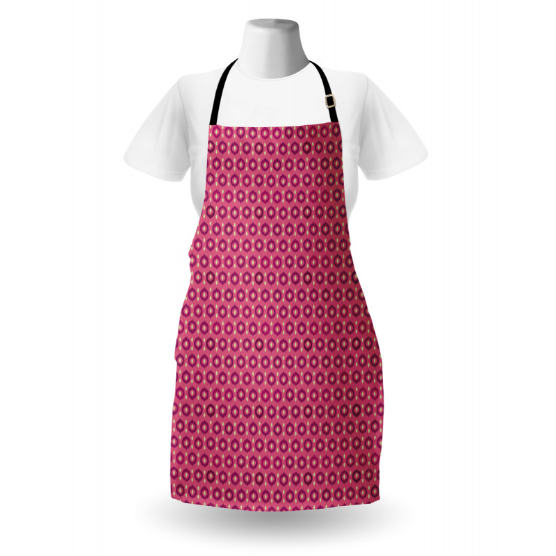 Ogee Motif in Colors Apron