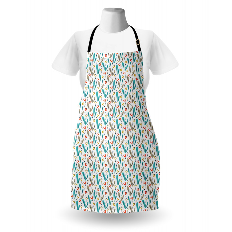 Abstract Wildwood Plant Apron