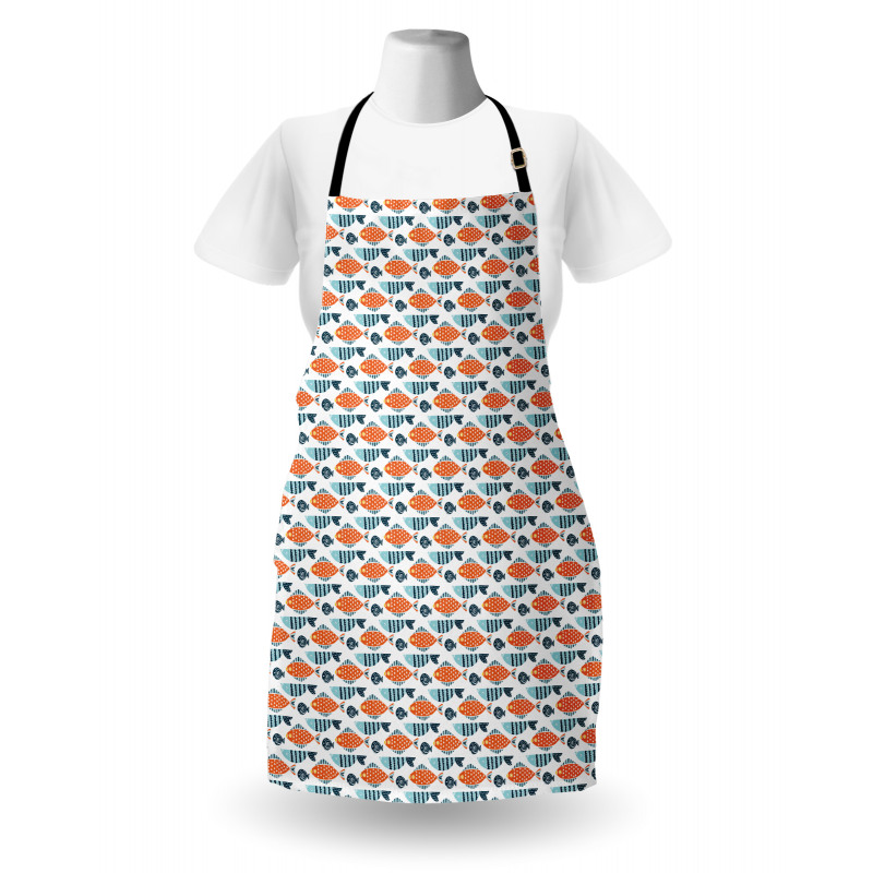 Marine Cartoon Animal Apron