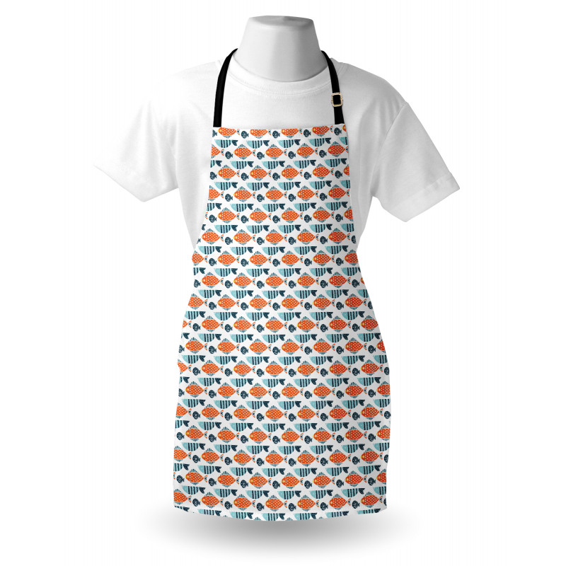 Marine Cartoon Animal Apron