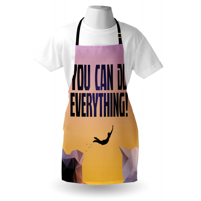 You Can Do Everything Phrase Apron