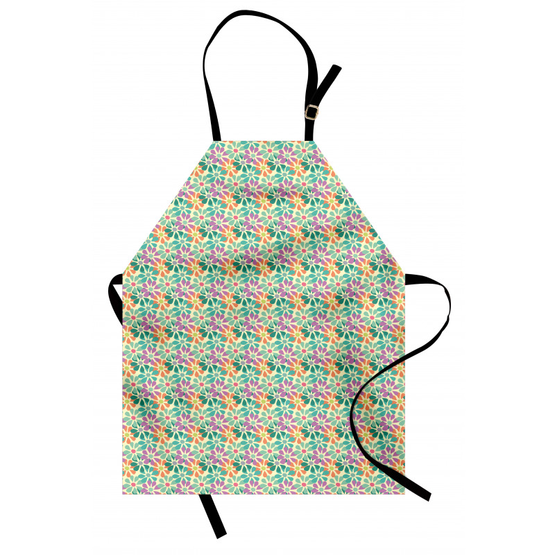 Funny Spring Flowers Bloom Apron