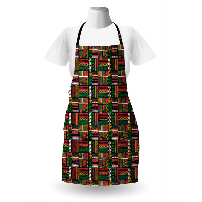 Geometrical Tribal Ornate Art Apron