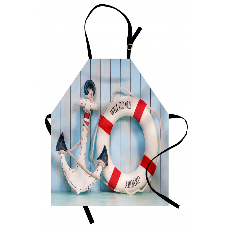 Anchor and Life Buoy Apron