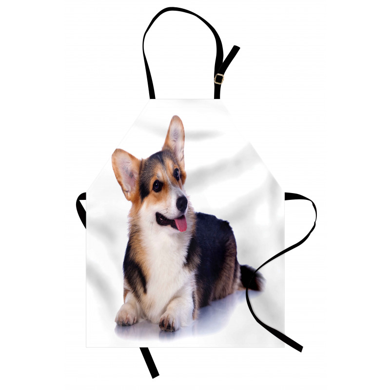 Pembroke Welsh Dog Lover Art Apron