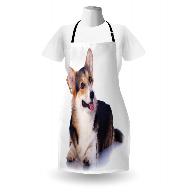 Pembroke Welsh Dog Lover Art Apron