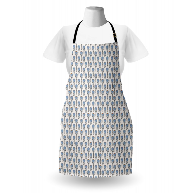 Protea Flowers Pattern Apron